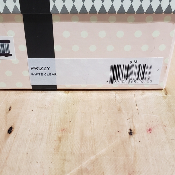 Vintage by Jeffrey Campbell Clear Crystal Jeweled Leather Sandals Size 9M - Picture 10 of 10